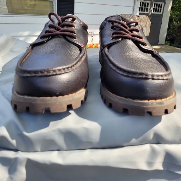 US Polo size 8.5 brown lightly worn - Picture 2 of 3